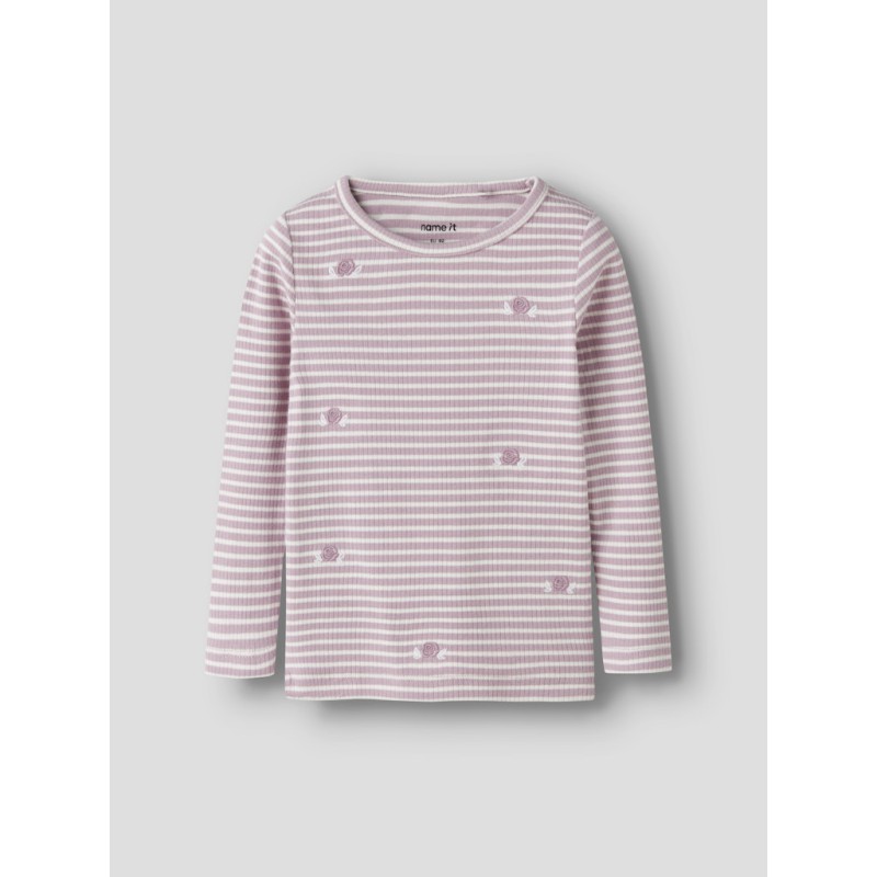 NAME IT MINI Ripeas L/S Bluse - Keepsake Lilac