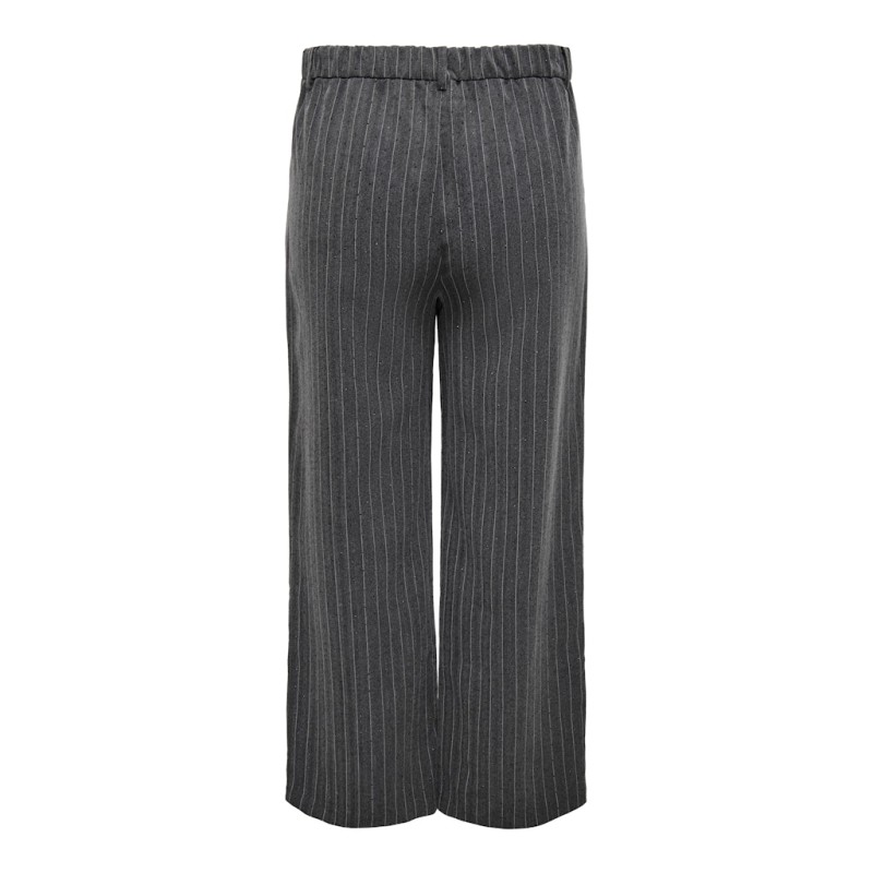 ONLY CARMAKOMA Siga Bukser - Dark Grey Melange