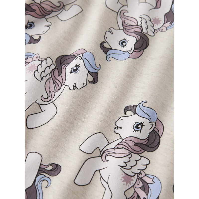 NAME IT MINI Omba L/S Bluse - Peyote Melange