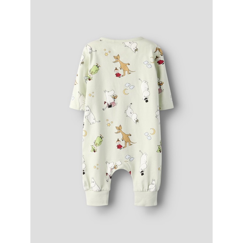 NAME IT BABY Selper Moomin L/S Natdragt - Pale Aqua