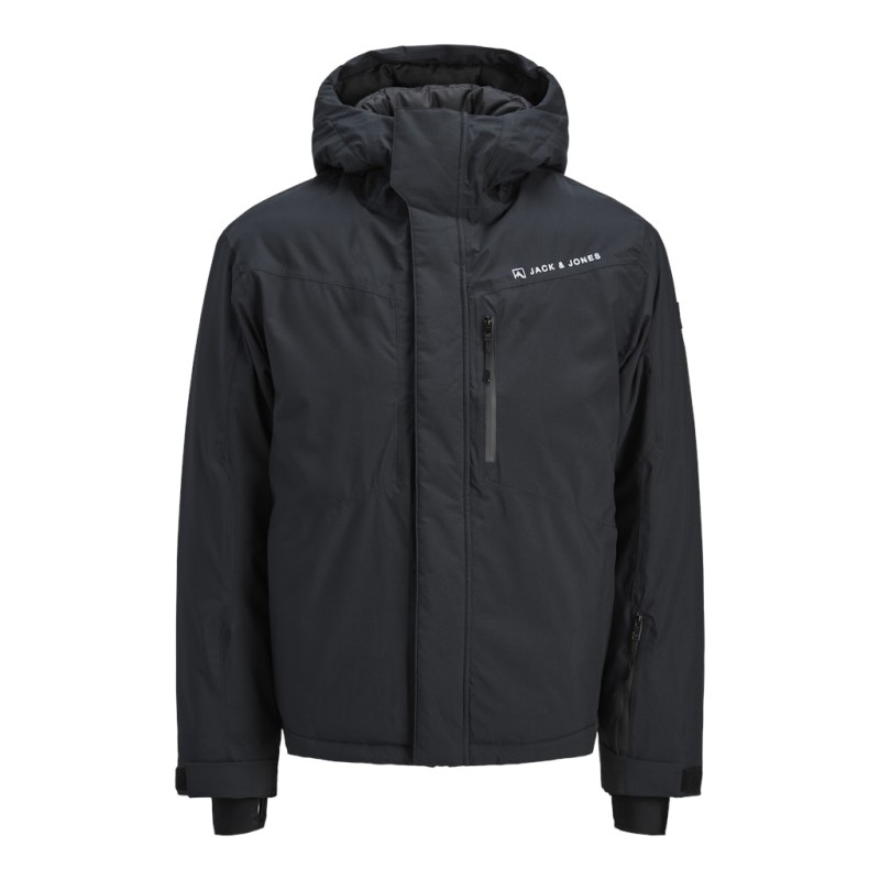 JACK & JONES JUNIOR Alpes Skijakke - Black Beauty