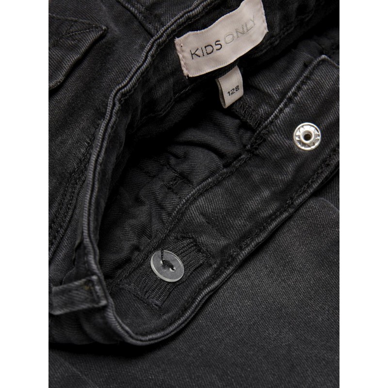 KIDS ONLY Rachel Straight Slim Fit Jeans - Sort Denim