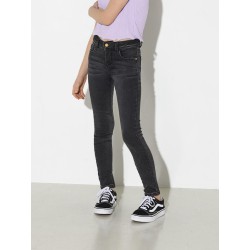 KIDS ONLY Rachel Straight Slim Fit Jeans - Sort Denim