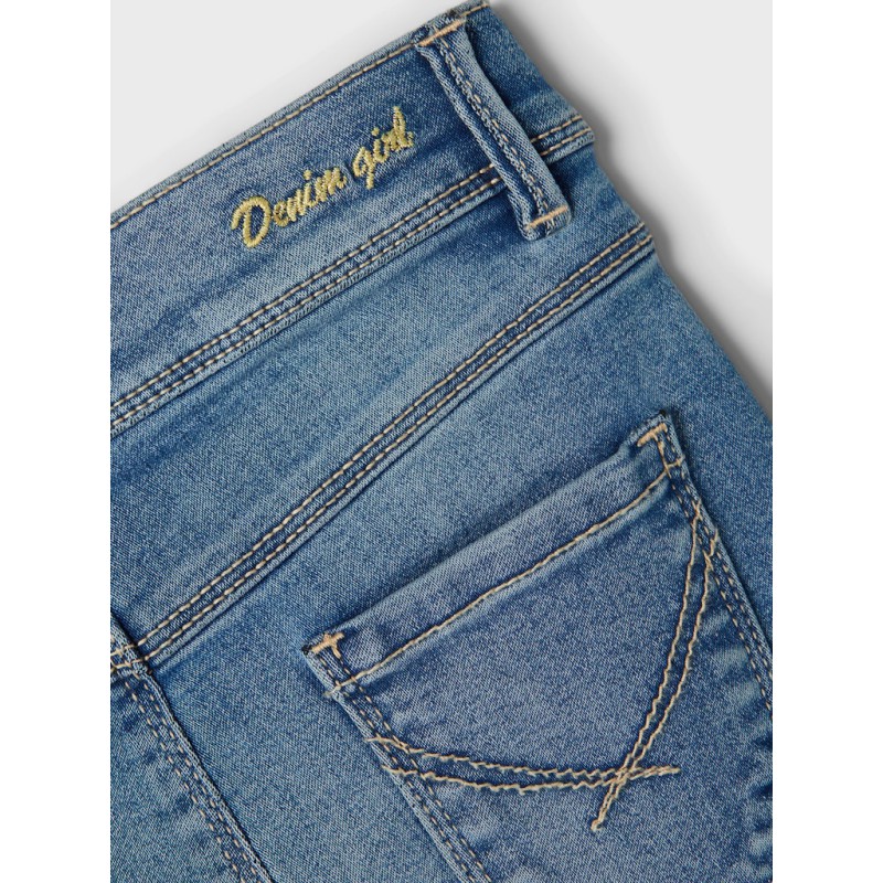 NAME IT Kids Polly skinny fit - Light Blue Denim