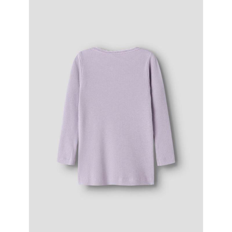 NAME IT MINI Kab Bluse - Lavender Gray