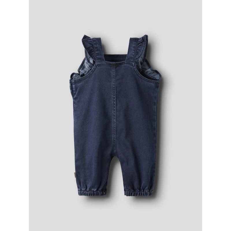 NAME IT BABY Tara Denim Overalls 4066 - Dark Blue Denim