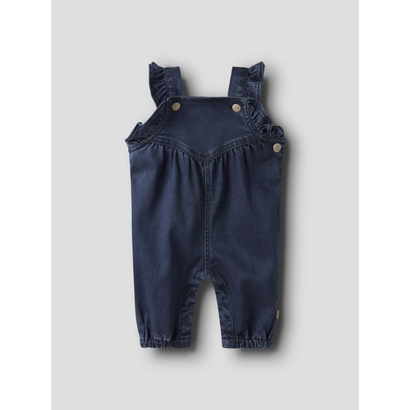 NAME IT BABY Tara Denim Overalls 4066 - Dark Blue Denim