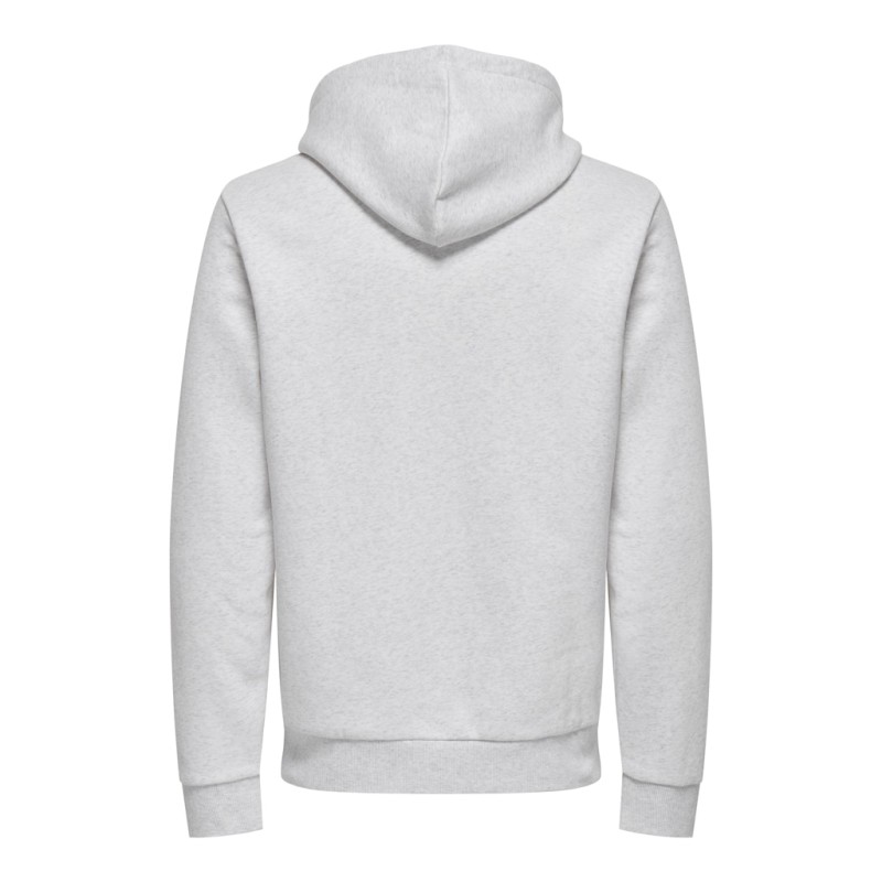 ONLY & SONS Ceres Sweat Hoodie - Super Light Grey
