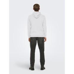 ONLY & SONS Ceres sweat hoodie - Super Light Grey
