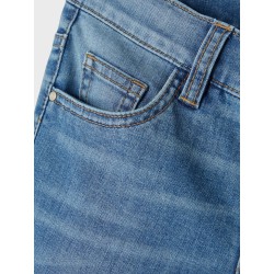 LMTD Tasis Denim Flared Jeans - Medium Blue Denim