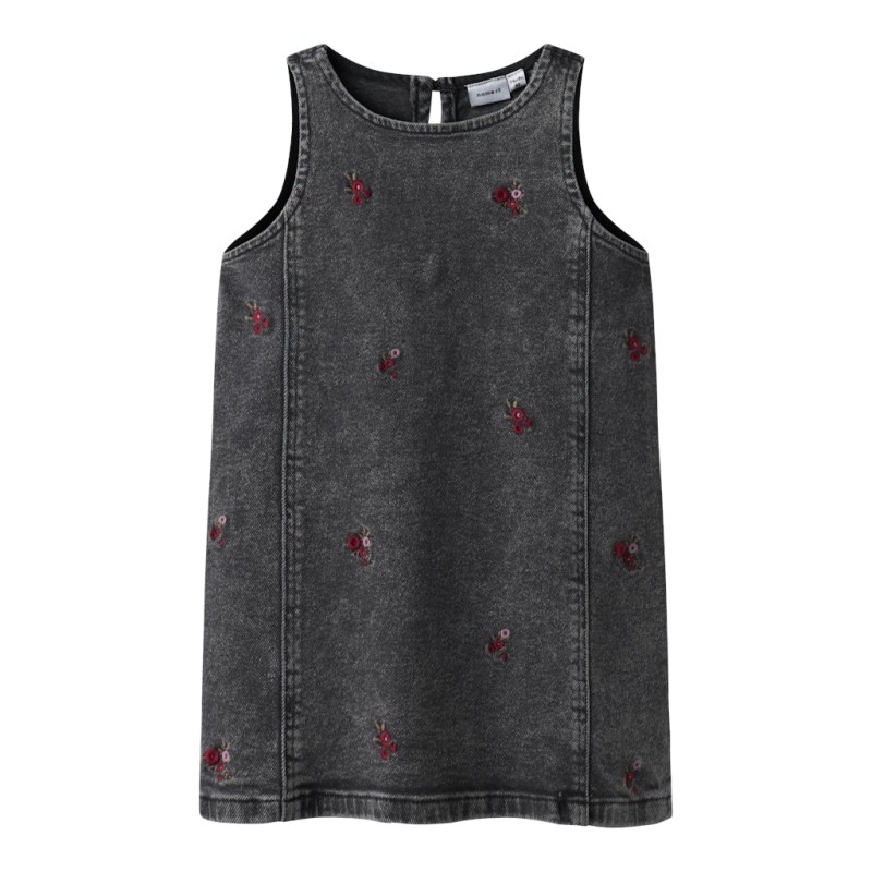 NAME IT MINI Brynn Denim Kjole 2006 - Medium Grey Denim