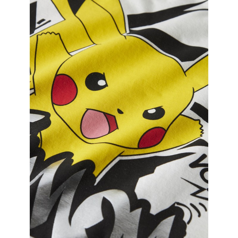 NAME IT KIDS Nirel Pokemon T-shirt - Cloud Dancer