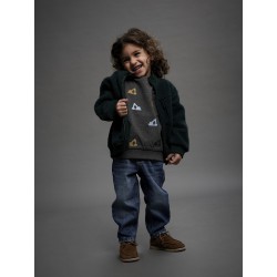 NAME IT MINI Sandro L/S Sweatshirt - Dark Grey Melange