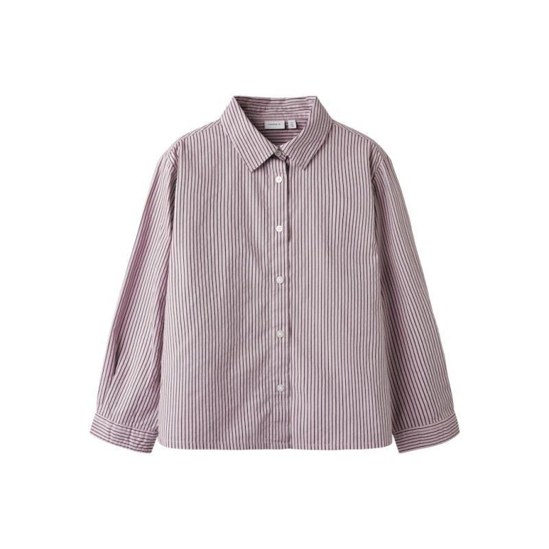 NAME IT KIDS Svala L/S Skjorte - Keepsake Lilac