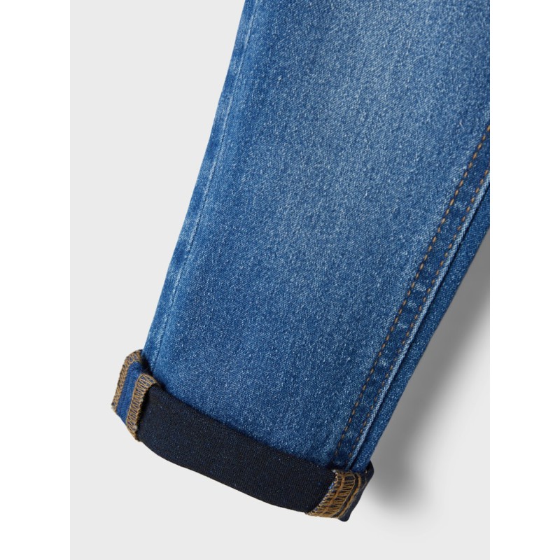 NAME IT Mini Silas Slim Straight Tindy Jeans - Medium Blue Denim