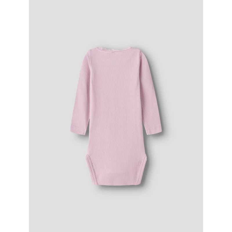 NAME IT Baby Kab L/S Bodystocking - Fragrant Lilac