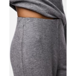 PIECES Ritt Bukser - Medium Grey Melange
