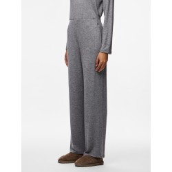 PIECES Ritt Bukser - Medium Grey Melange
