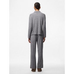 PIECES Ritt Bukser - Medium Grey Melange