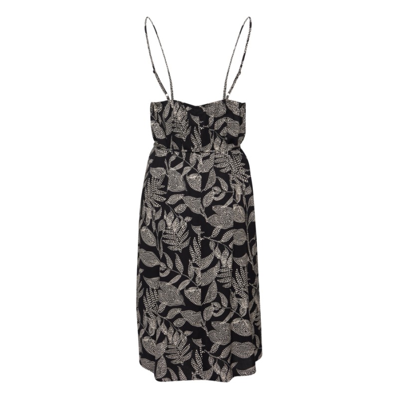 FRANSA Fun Strop Kjole - Sort