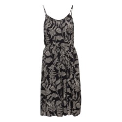 FRANSA Fun Strop Kjole - Sort