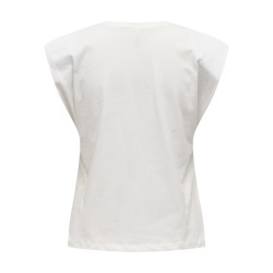 ONLY Henrietta S/L Top - Hvid