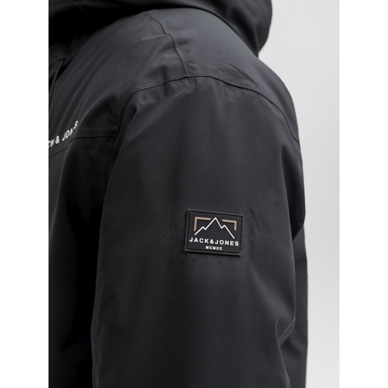 JACK & JONES Alpes Skijakke - Black Beauty / JJ Branding