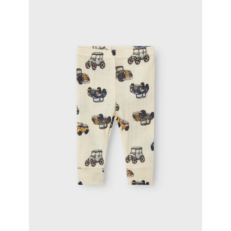 NAME IT BABY Wang Uld Skiunderbukser - Snow White