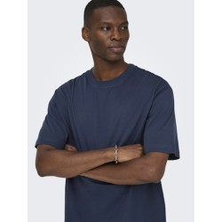 ONLY & SONS Fred T-shirt - Blue Nights