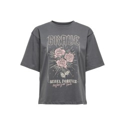 ONLY Lana T-shirt - Magnet / Lana Brave