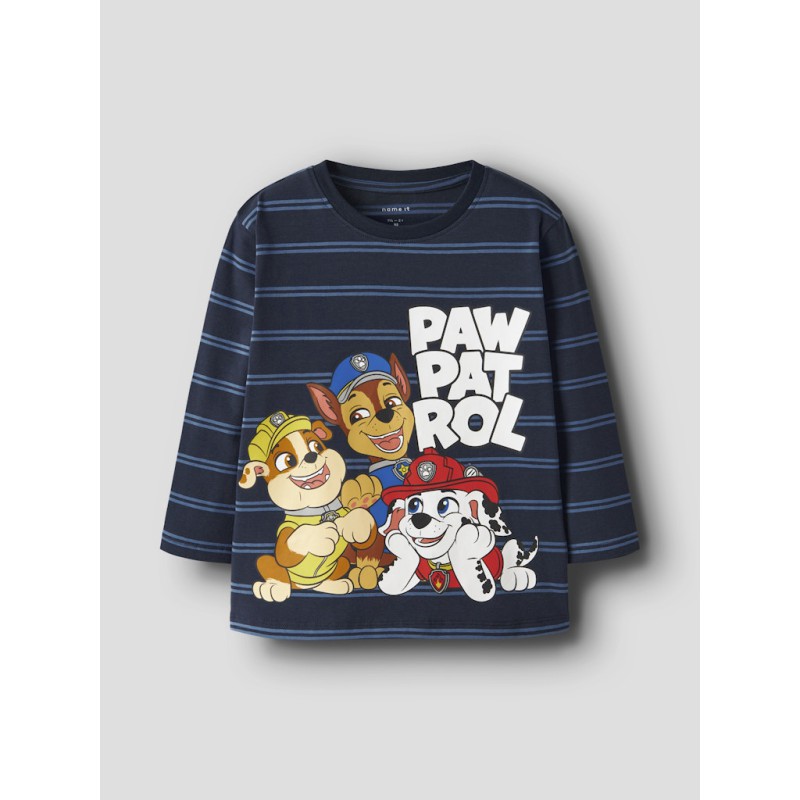 NAME IT MINI Joshue Paw Bluse - Navy Blazer