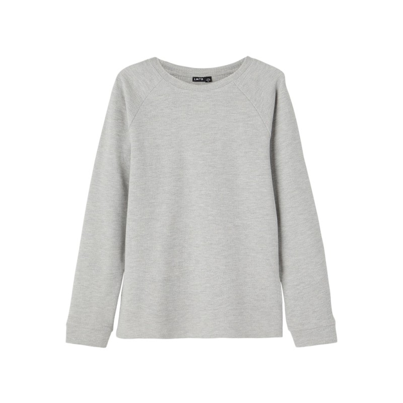 LMTD Nuller Bomulds Bluse - Light Grey
