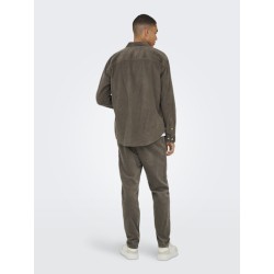 ONLY & SONS Fløjl Overshirt - Falcon