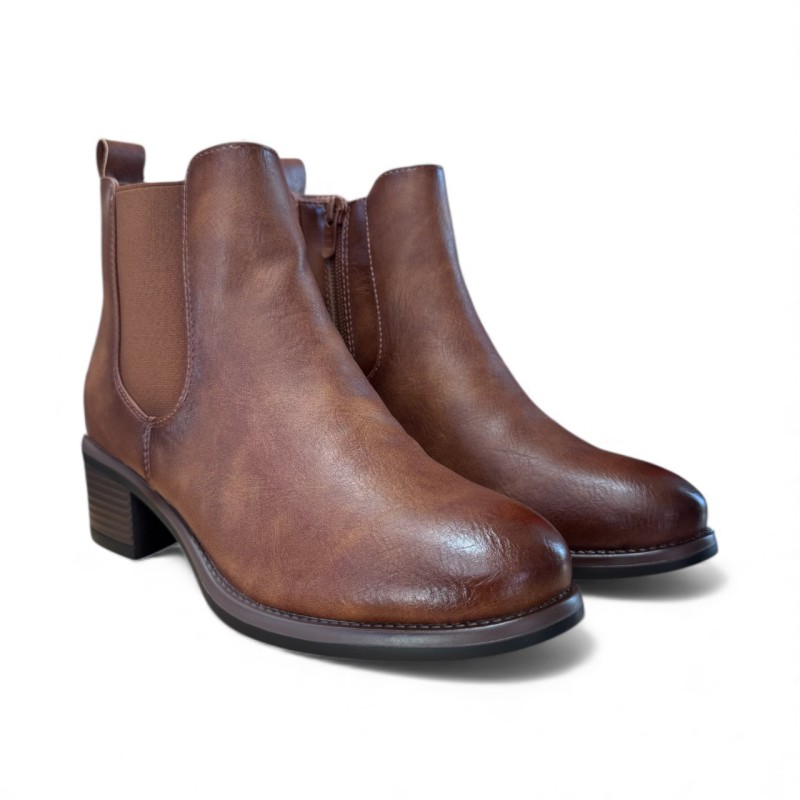 Sixth Sense Kort Støvle - Camel