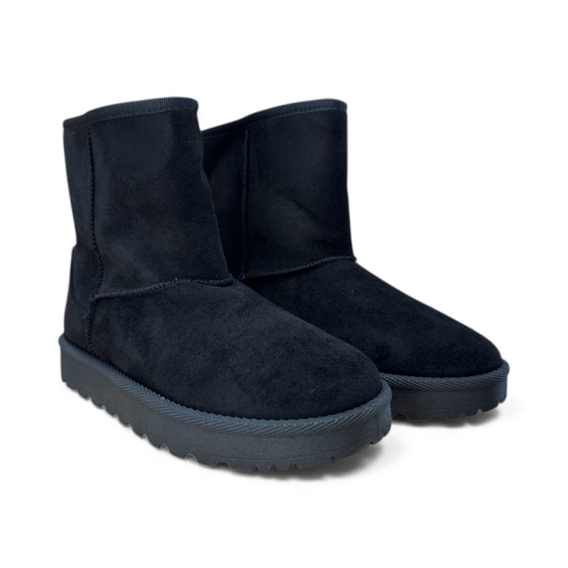 Bamsestøvler Høj Skaft - Sort