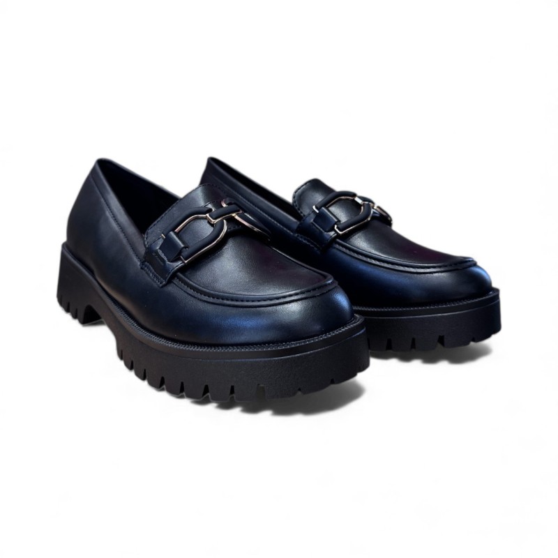 Sixth Sense Chunky Loafers - Sort