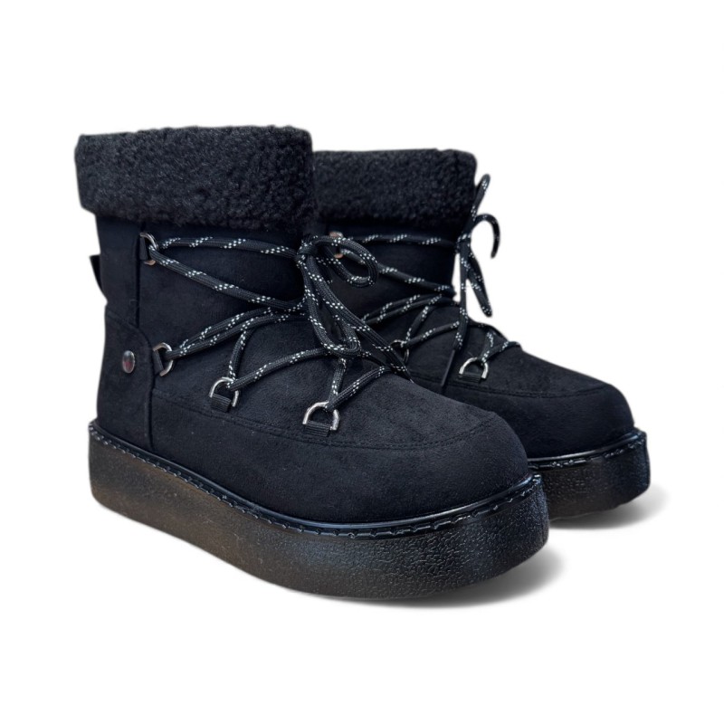 Italia Korte Støvler M. Teddy Bouclé - Sort