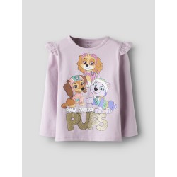 NAME IT Mini Jaba Paw Patrol L/S Bluse - Dawn Pink