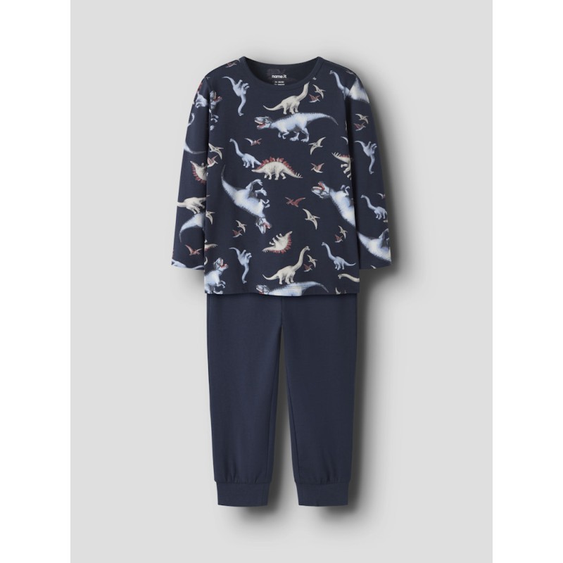 NAME IT Mini Dino Nattøjssæt - Navy Blazer