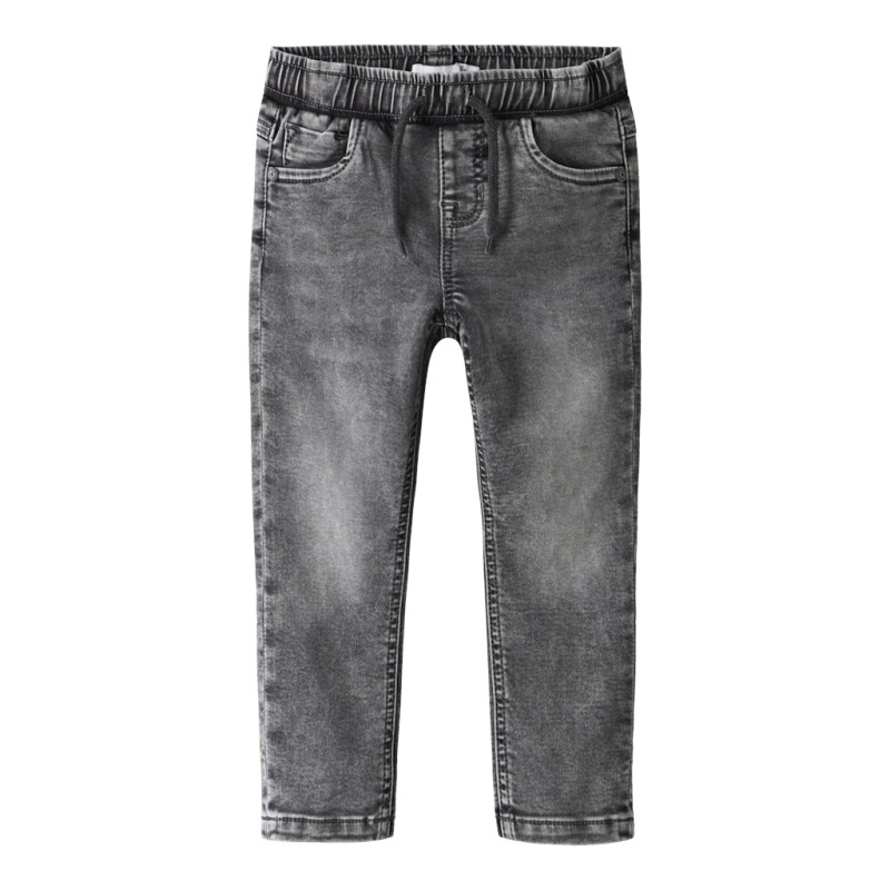 NAME IT Mini Ryan Slim Sweat Jeans - Grey Denim
