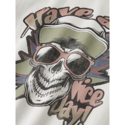 NAME IT Kids Bastian S/S T-shirt - Cloud Dancer