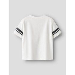 NAME IT Kids Stitch S/S T-shirt - Cloud Dancer