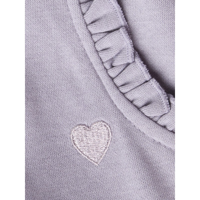 NAME IT Mini Vima Sweatpants - Lavender Gray