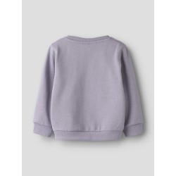 NAME IT MINI Vima L/S Sweatshirt - Lavender Gray