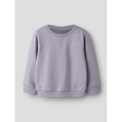 NAME IT MINI Vima L/S Sweatshirt - Lavender Gray