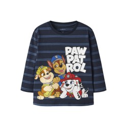 NAME IT Mini Joshue Paw Patrol L/S Bluse - Navy Blazer