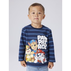 NAME IT Mini Joshue Paw Patrol L/S Bluse - Navy Blazer