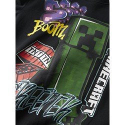 NAME IT Kids Dai Minecraft Regular Sweatshirt - Sort