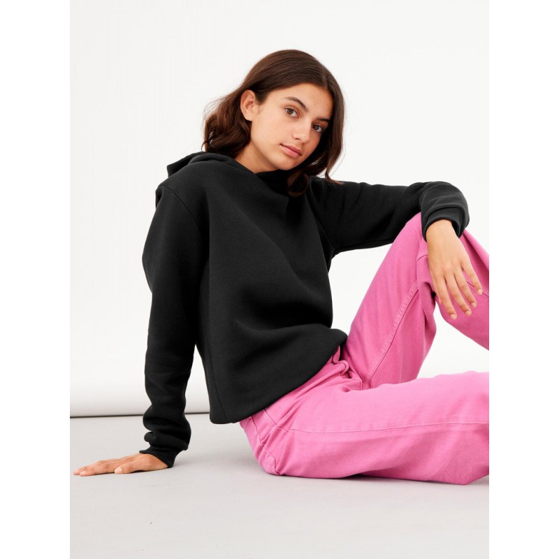 LMTD Colizza Højtaljede Brede Bukser - Carmine Rose