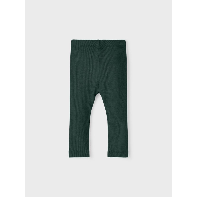 NAME IT Baby Rib Leggings - Pine Grove